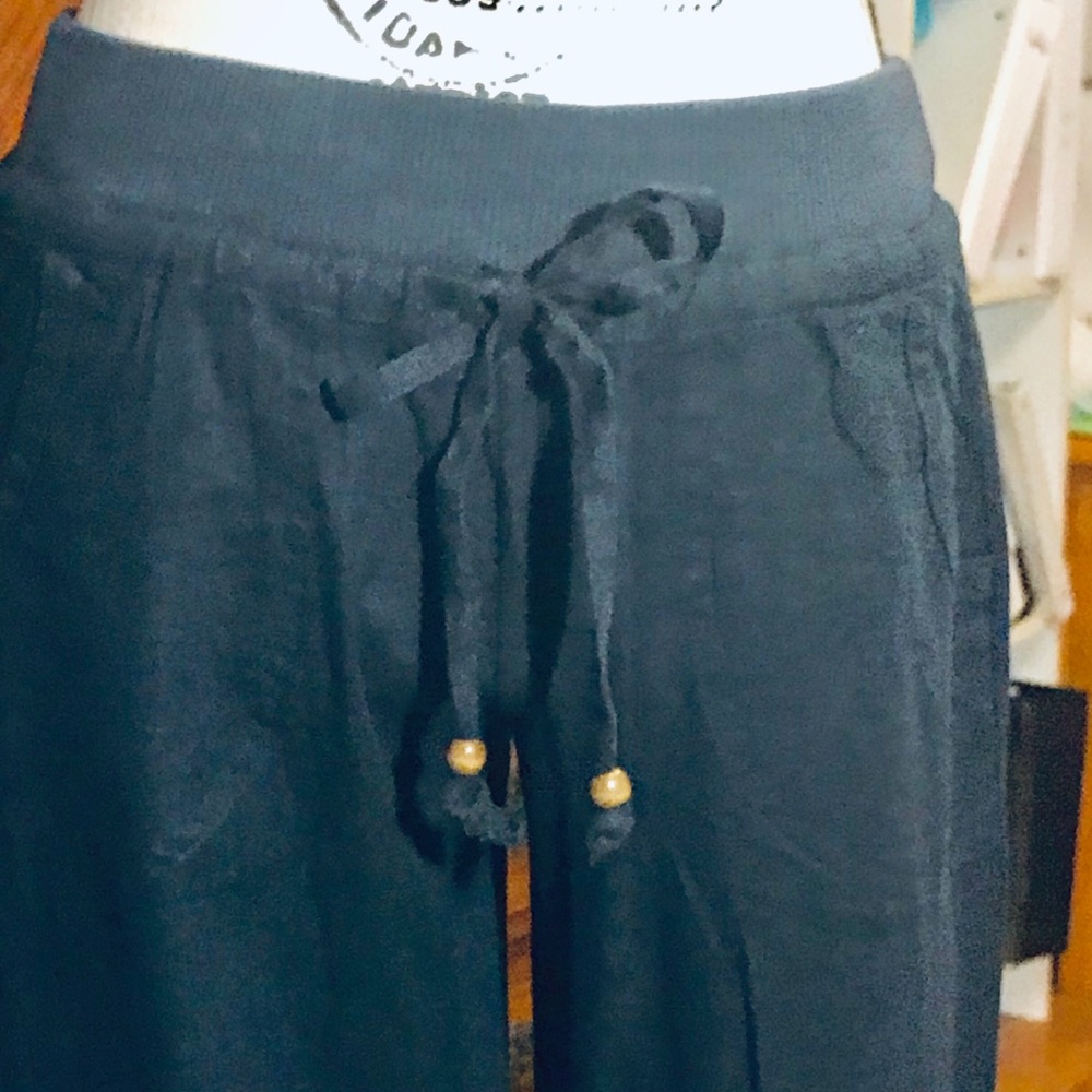Love Tree Linen-Blend Pants
